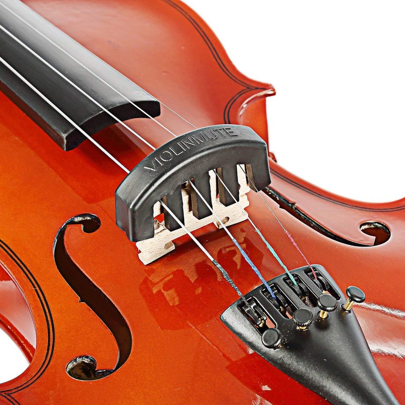 Onwon Rubber 4/4 Violin Practice Mute - Made of Soft Rubber, Won't Effect the Tone But Give a Mellowe Sound, Violin Mute, Violin Practice Silencer - Image 5